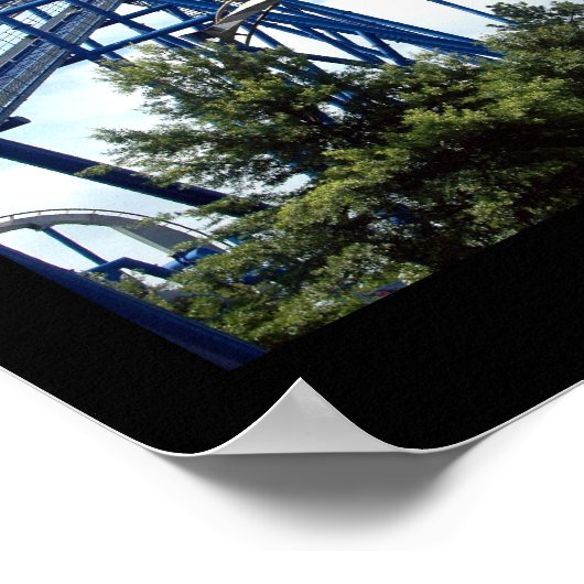 Roller Coaster Ride Poster (Ecke)