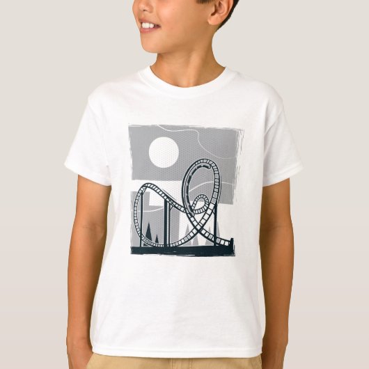 Roller coaster T-Shirt (Vorderseite)