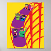 Roller Coaster Upclose Poster (Vorne)