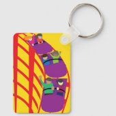 Roller Coaster Upclose Schlüsselanhänger (Rückseite)