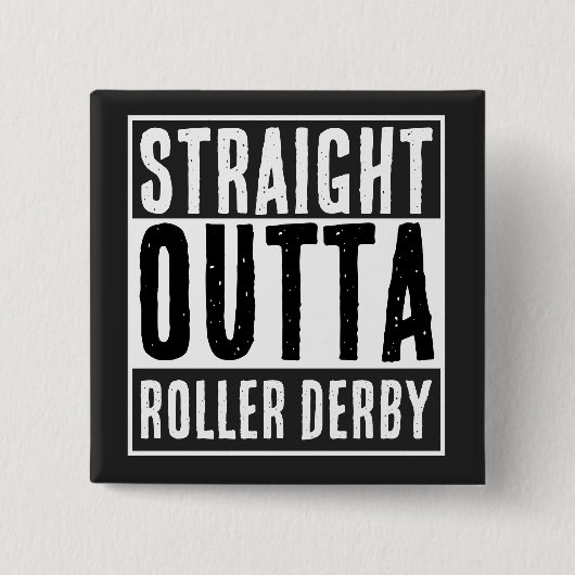 ROLLER DERBY BUTTON BUTTON (Vorderseite)