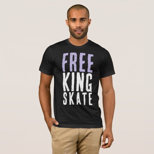 Roller Derby Freaking Skate T - Shirt (Vorne ganz)