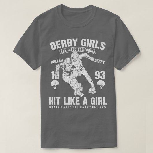 Roller Derby Girls T-Shirt (Design vorne)