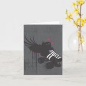 Roller Derby Greeting Card Karte (Gelbe Blume)