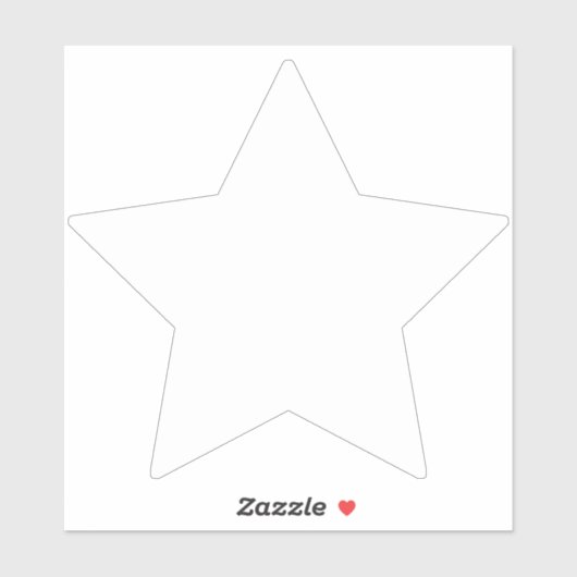 Roller Derby Jammer White Star Vinyl Aufkleber (Blatt)