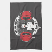 Roller-Derby-Königin Küchentuch (Vertikal)