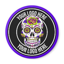 Roller Derby Logo Lila Schwarz