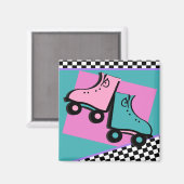 Roller Derby Magnet (Vorderseite/Rückseite)