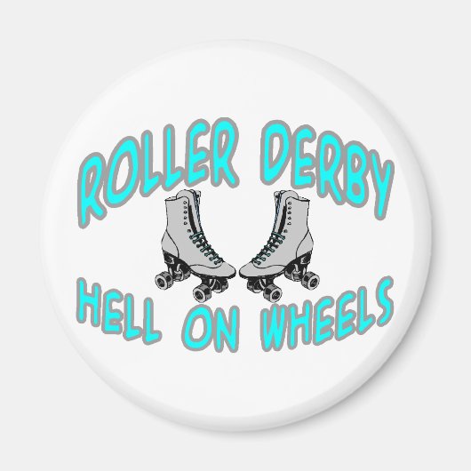 Roller Derby Magnet (Vorne)