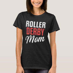 Roller Derby Player Mama Skaten Team T-Shirt