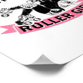 Roller Derby Poster (Ecke)