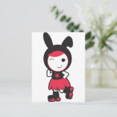Roller Derby Postkarte (Stehend Vorderseite)