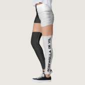 Roller Derby Red White Hintern Shorts Socks Name Leggings (Links)