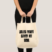 ROLLER DERBY RETTETE MEINE SOUL-TASCHE TRAGETASCHE (Vorderseite (Produkt))