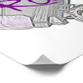 Roller Derby Rulz Poster (Ecke)