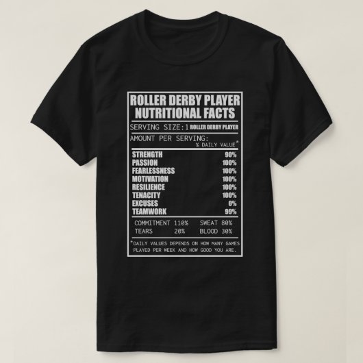 Roller Derby Shirts Roller Nutrifacts Vinta (Design vorne)
