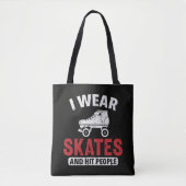 Roller Derby Skating Skate Schlittschuhläufer Tasche (Vorderseite)