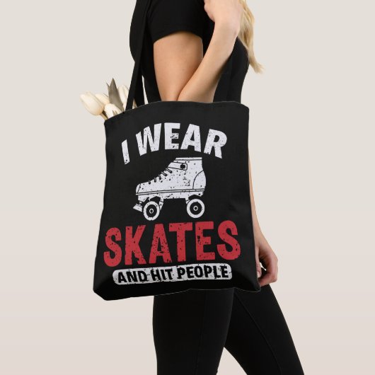 Roller Derby Skating Skate Schlittschuhläufer Tasche (Von Nahem)