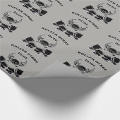 Roller Derby Typ Geschenkpapier (Ecke)
