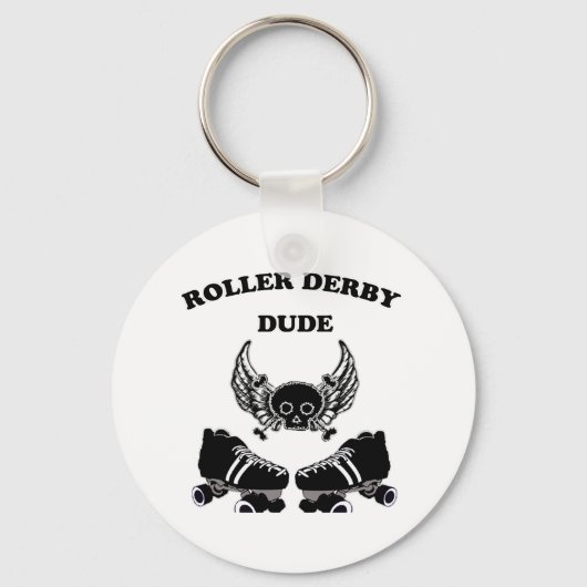 Roller Derby Typ Schlüsselanhänger (Vorderseite)