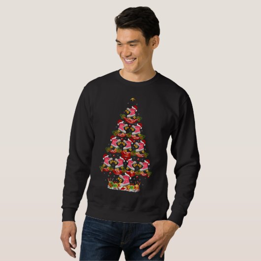 Roller Derby Xmas Holiday Roller Derby Christmas Sweatshirt (Vorne ganz)