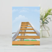 Roller Einladung (Stehend Vorderseite)