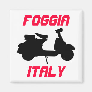 Roller, Foggia, Italien Magnet