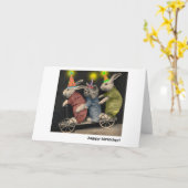 Roller-Geburtstagskarte Karte (Gelbe Blume)