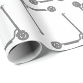 Roller Geschenkpapier (Rolleneckpunkt)