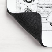 Roller-Haut Mousepad (Ecke)