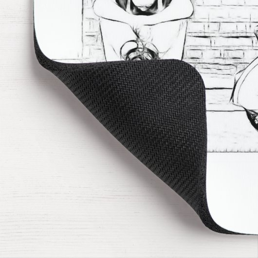 Roller-Haut Mousepad (Ecke)