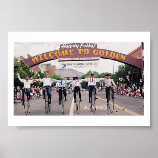 Roller in Golden, Colorado Poster