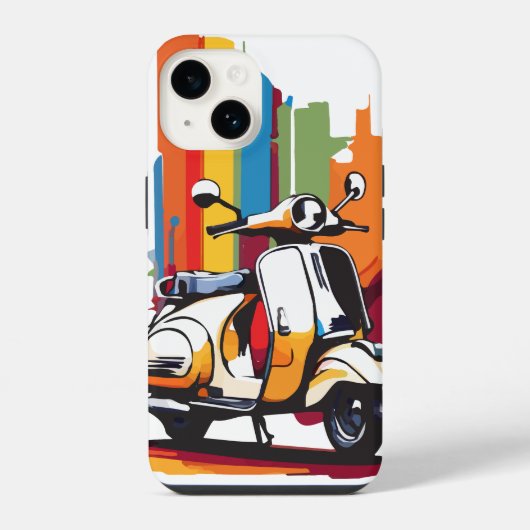 Roller iPhone Hülle (Rückseite)