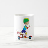 Roller-Junge Kaffeetasse (Mittel)