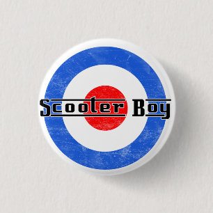Roller-Junge Lambretta Button