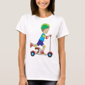 Roller-Junge T-Shirt (Vorderseite)