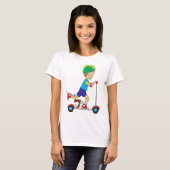 Roller-Junge T-Shirt (Vorne ganz)