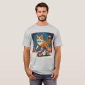 Roller Kitty Skate Night T-Shirt (Vorne ganz)