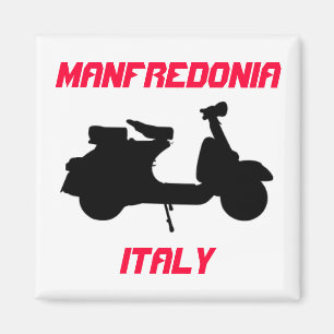 Roller, Manfredonia, Italien Magnet