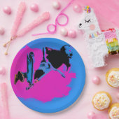 Roller mit hoher Luftwaffe Pappteller (Party)