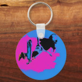 Roller mit hoher Luftwaffe Schlüsselanhänger (Vorderseite)