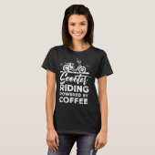 Roller Moped-Fahrer Fährt Sagt T-Shirt (Vorne ganz)
