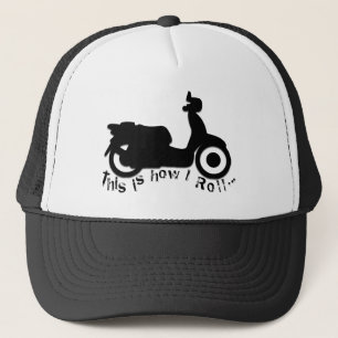 Roller oder E-Fahrrad - dieses ist, wie ich rolle! Truckerkappe