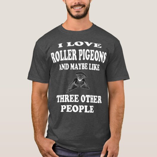 Roller Pigeons T Shirt Geschenk Birmingham Roller (Vorderseite)