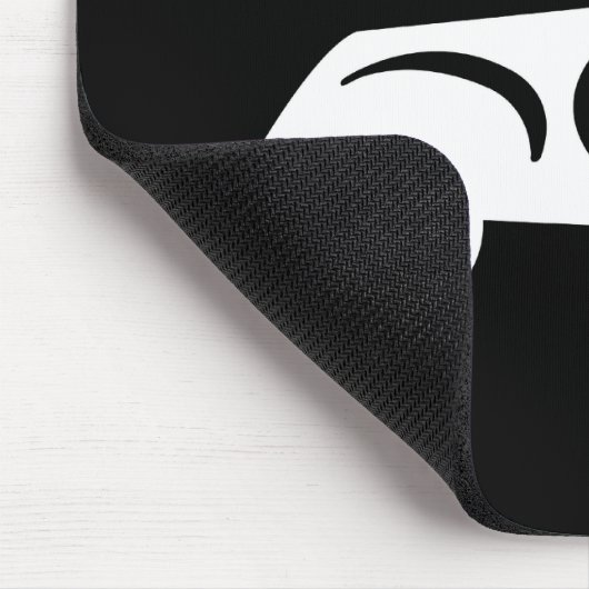 Roller-Piktogramm Mousepad (Ecke)