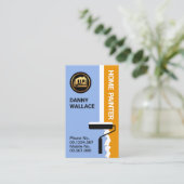 Roller Pinsellackierung Wandreparaturen Visitenkarte (Stehend Vorderseite)