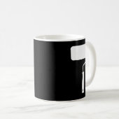 Roller Pinselpinsel, Malerei, Geschenk 1 Kaffeetasse (VorderseiteRechts)