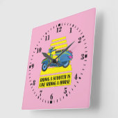 Roller Quadratische Wanduhr (Winkel)