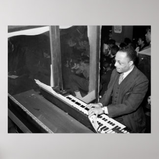 Roller Rink Organist, 40er Poster