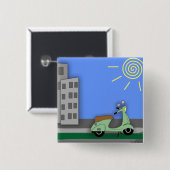 Roller-scape Abzeichen Button (Vorne & Hinten)